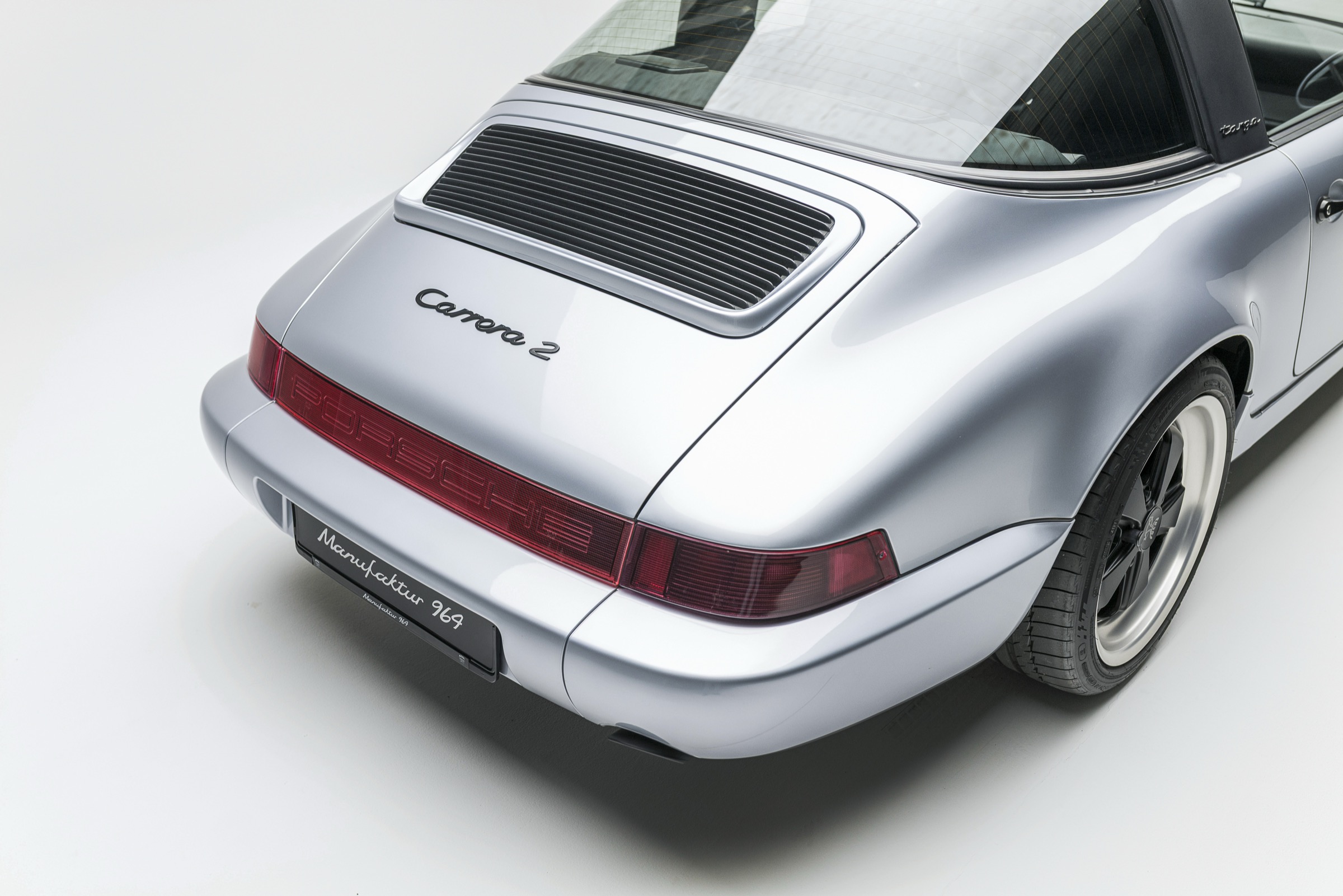 Silver 964 targa
